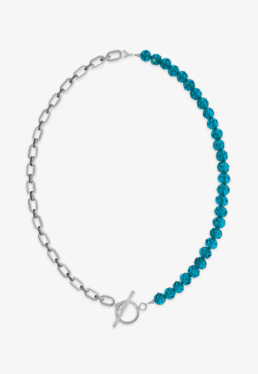 Aqua Turquoise Silver