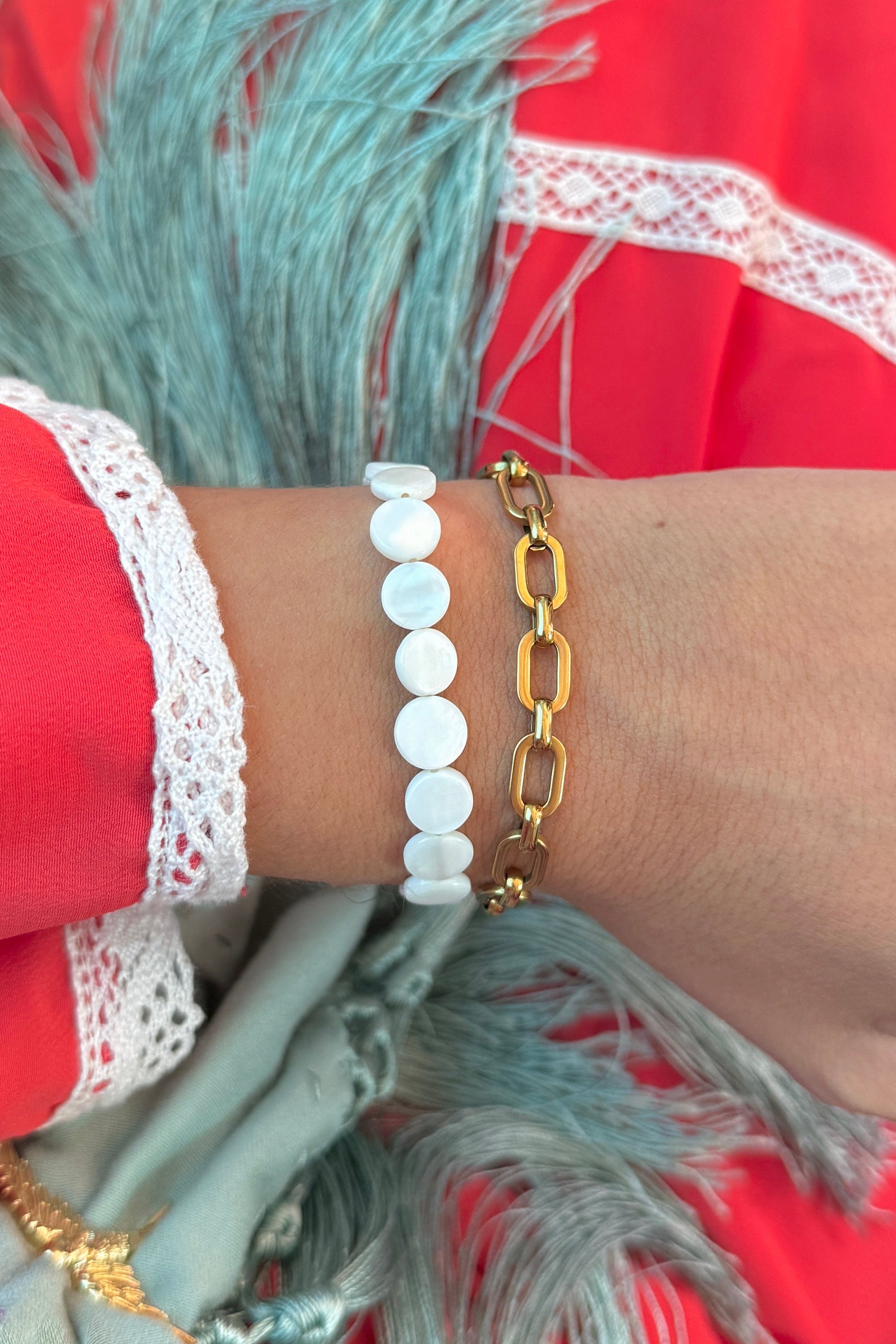 Pulsera nácar