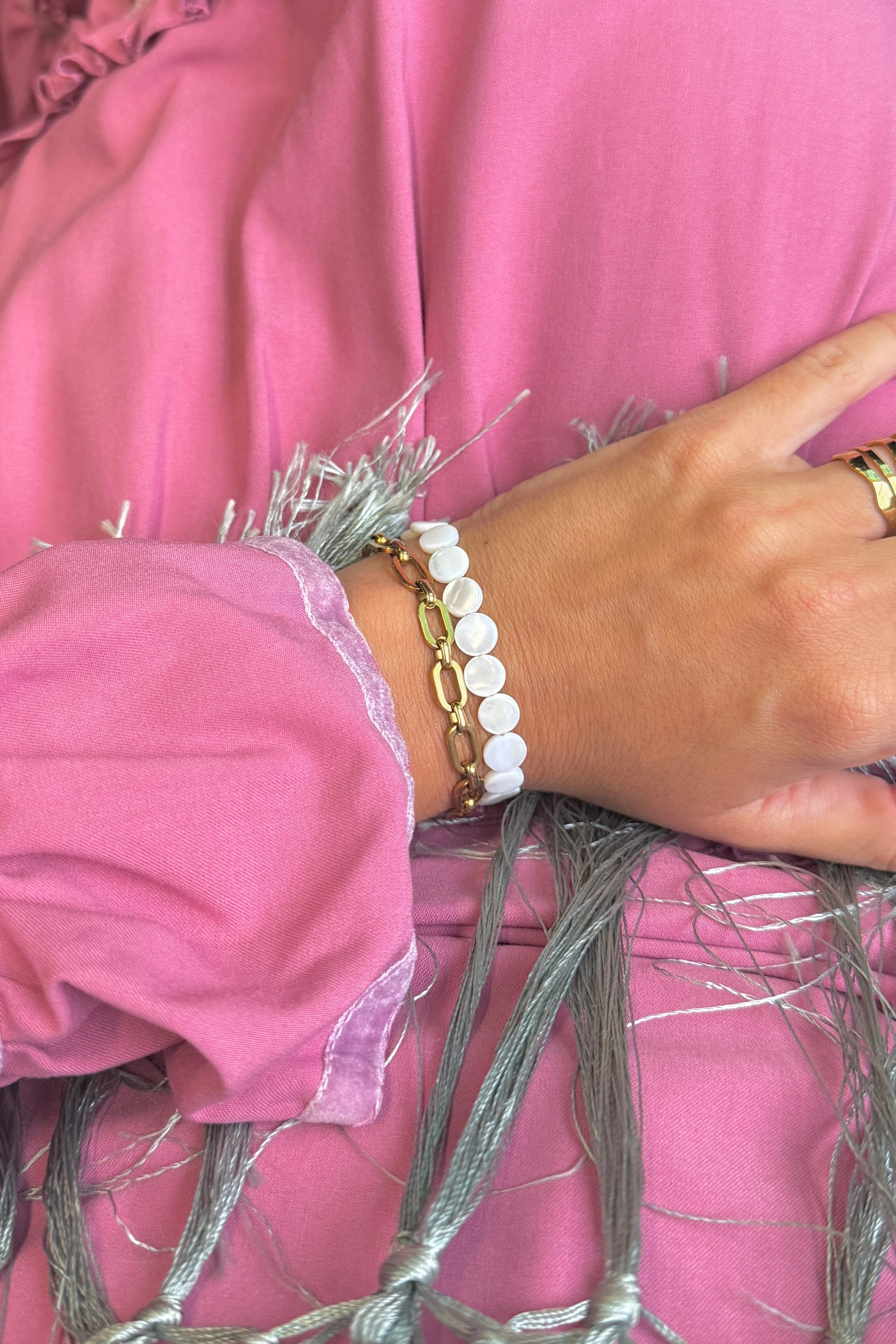Pulsera nácar
