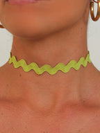 Choker Ondas Verde