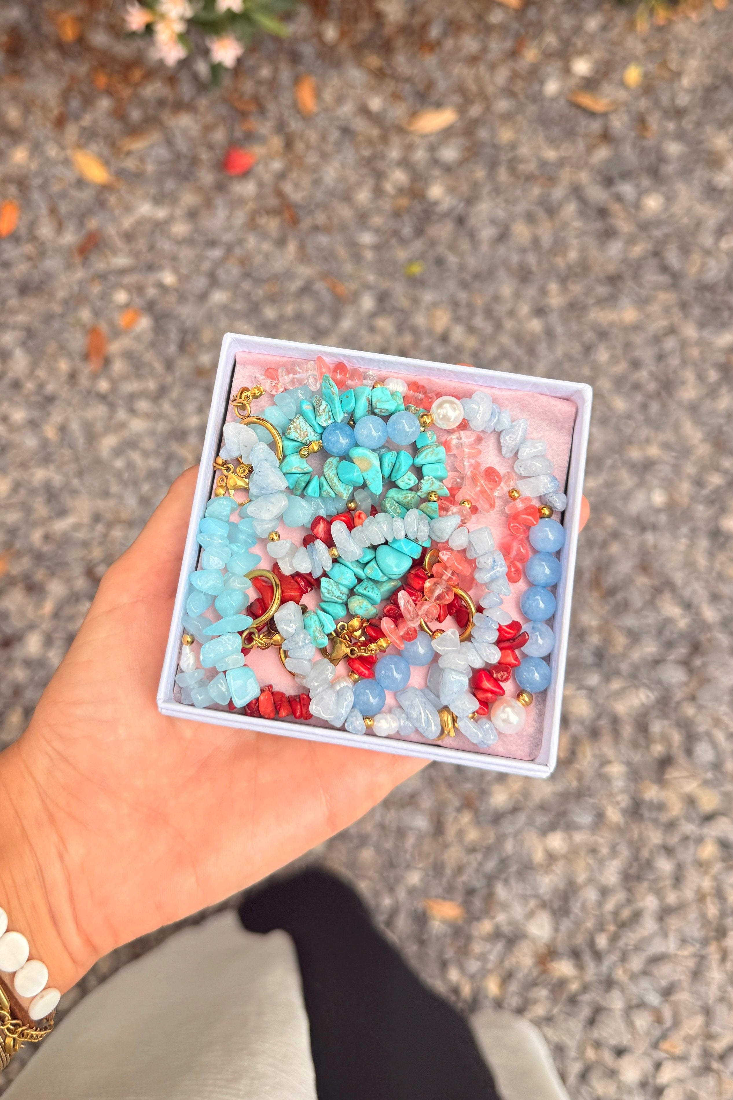 Mitad Piedras Rosa