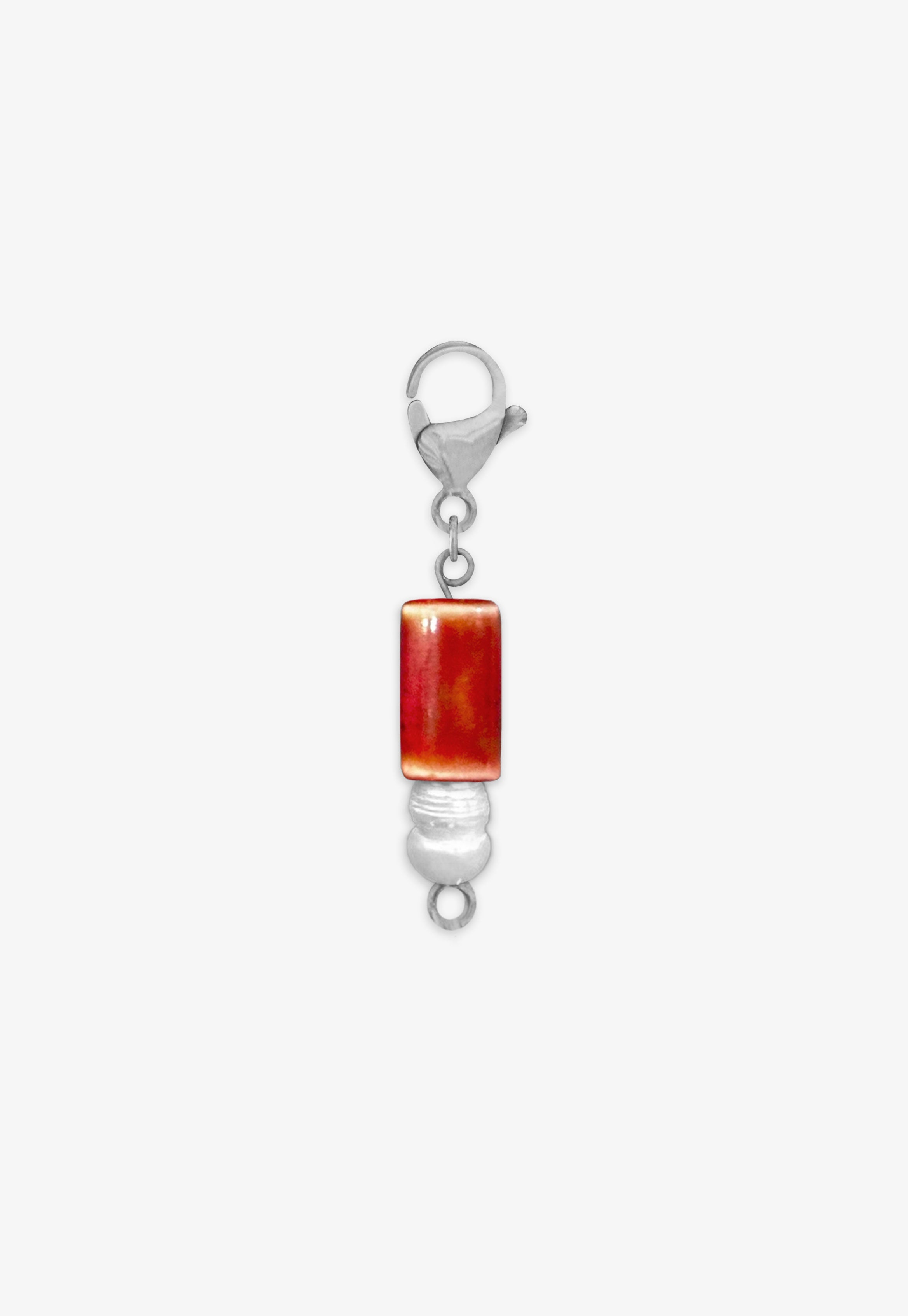 Coral rojo plata