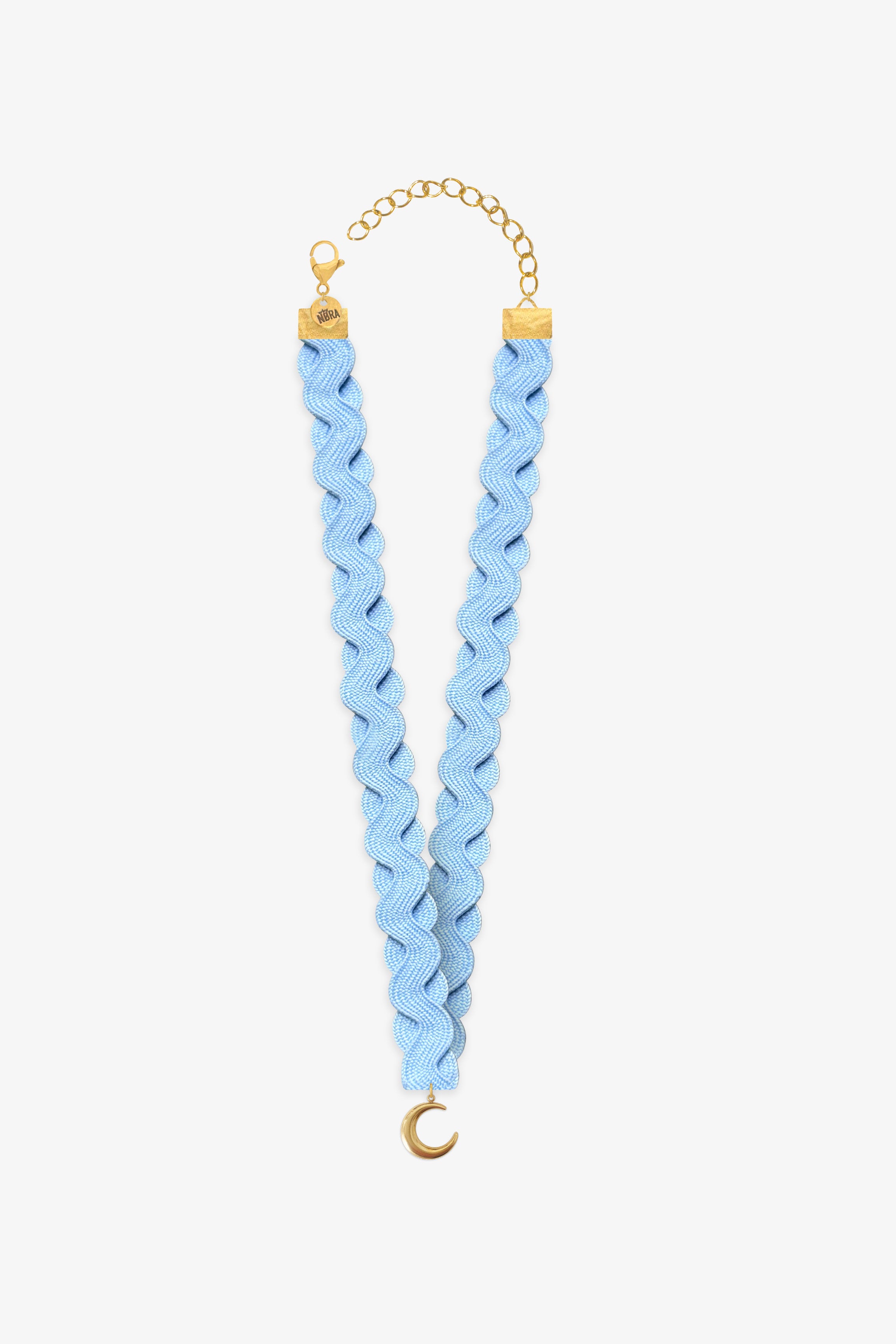 Choker Azulón con Luna