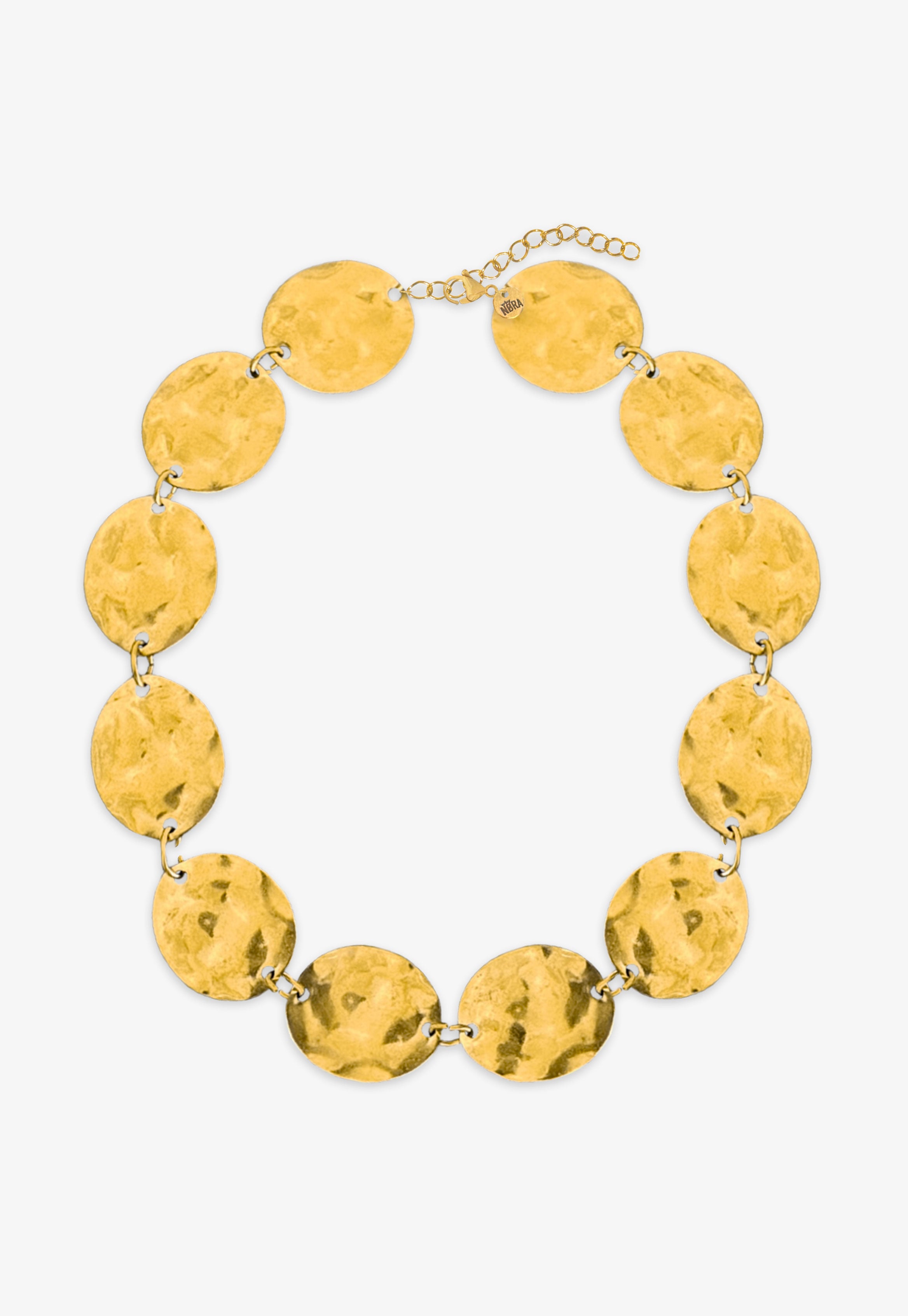 Choker dorado óvalos