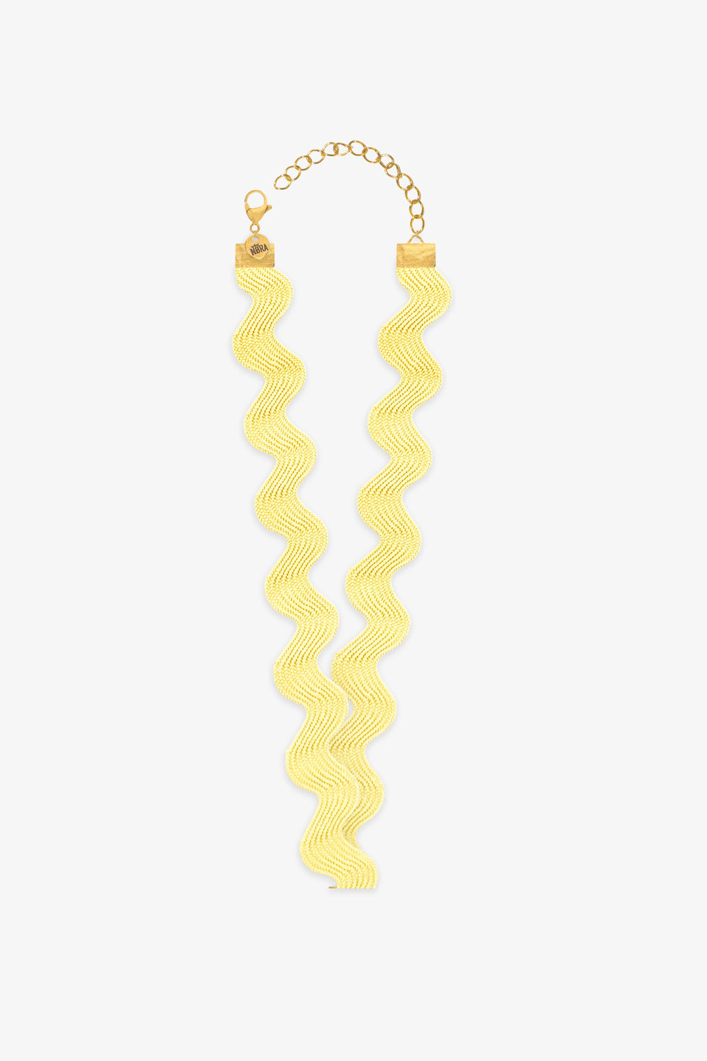 Choker Ondas Amarillo