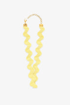 Choker Ondas Amarillo