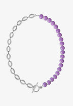 Mitad Porcelana Morado
