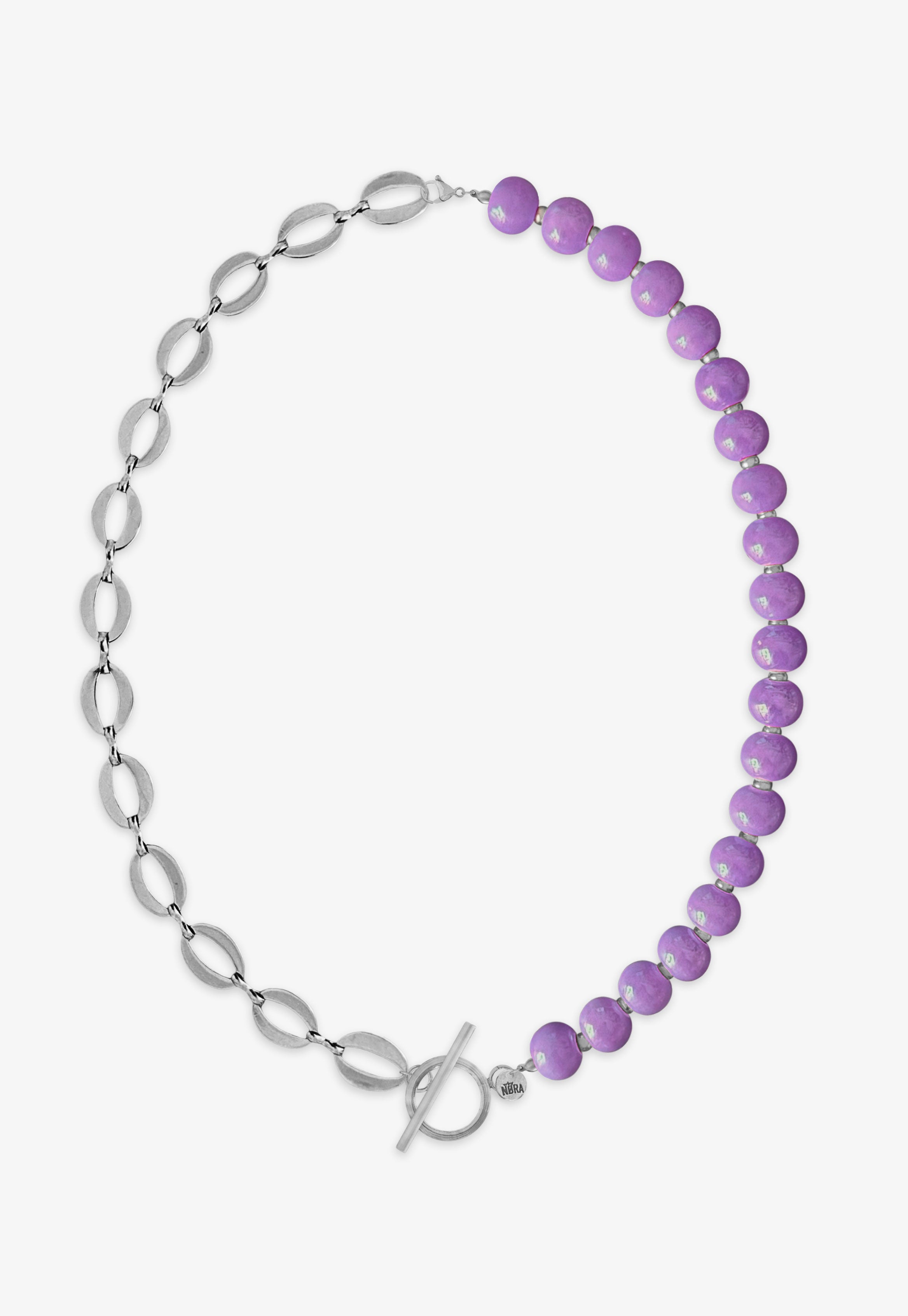 Mitad Porcelana Morado