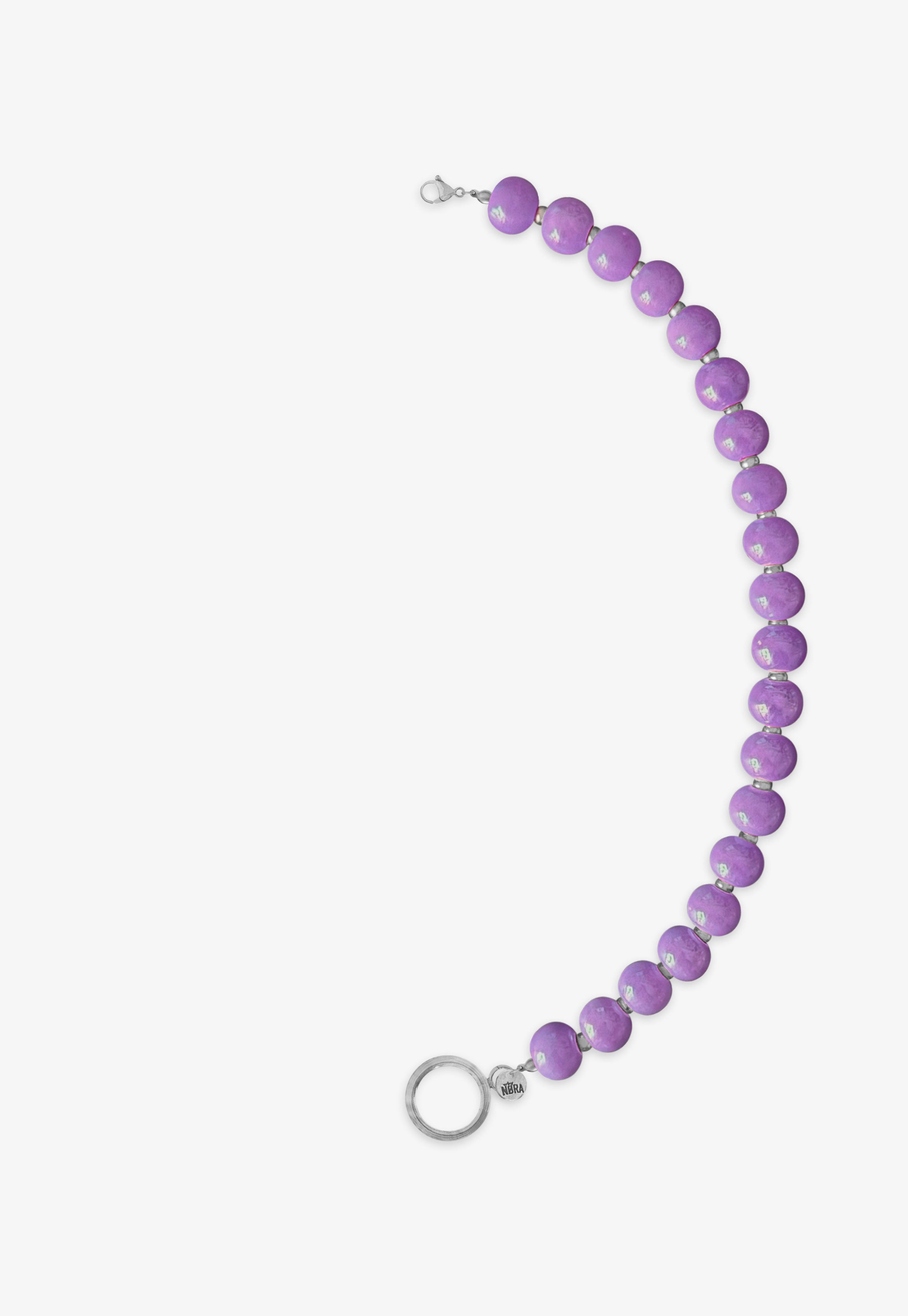 Mitad Porcelana Morado