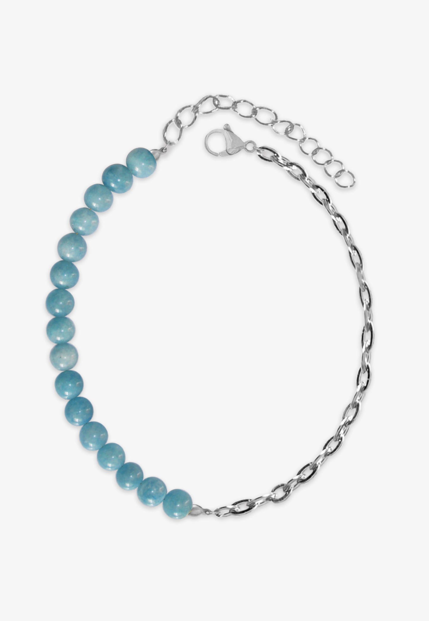 Pulsera bolas azul