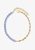 Pulsera bolas azulón