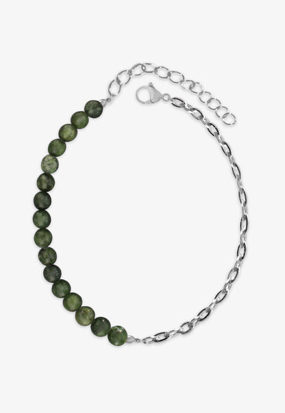 Pulsera bolas verde