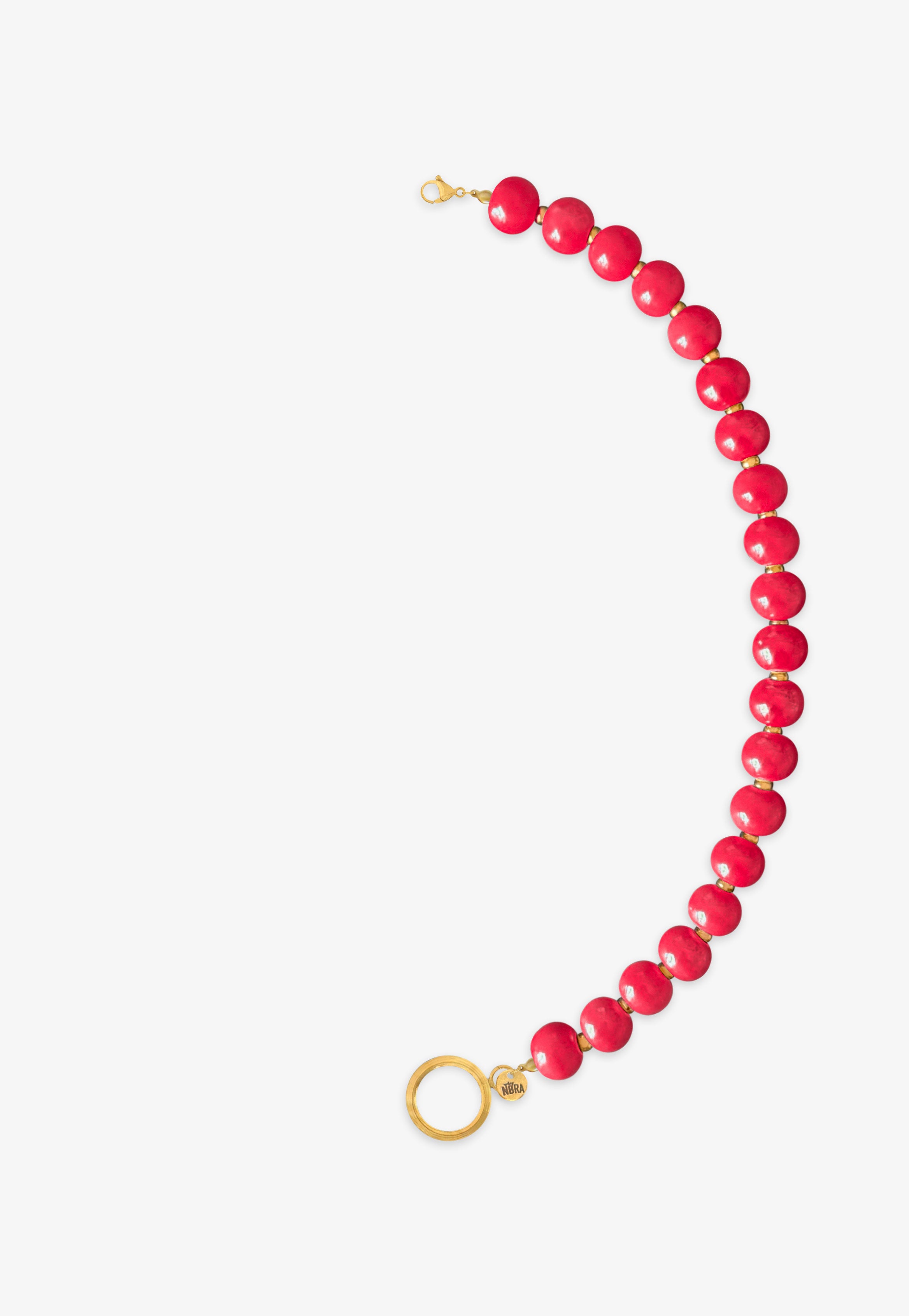 Mitad Porcelana Rojo